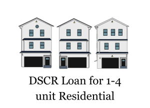 DSCR Loan for 1-4 unit Residential
